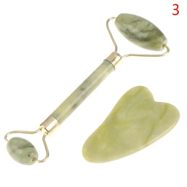 Rose Jade Roller and Gua Sha Board