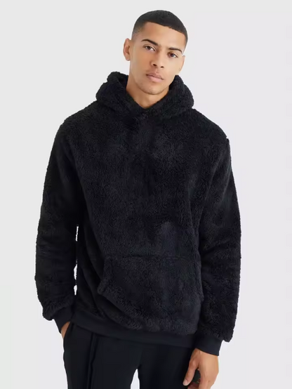 Double-sided Velvet Hooded Sweater