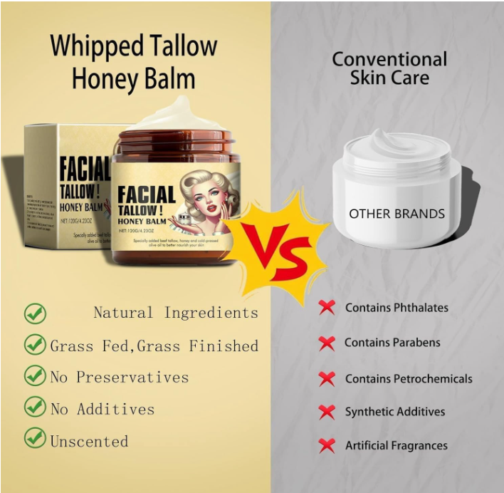 Tallow & Honey Facial Balm